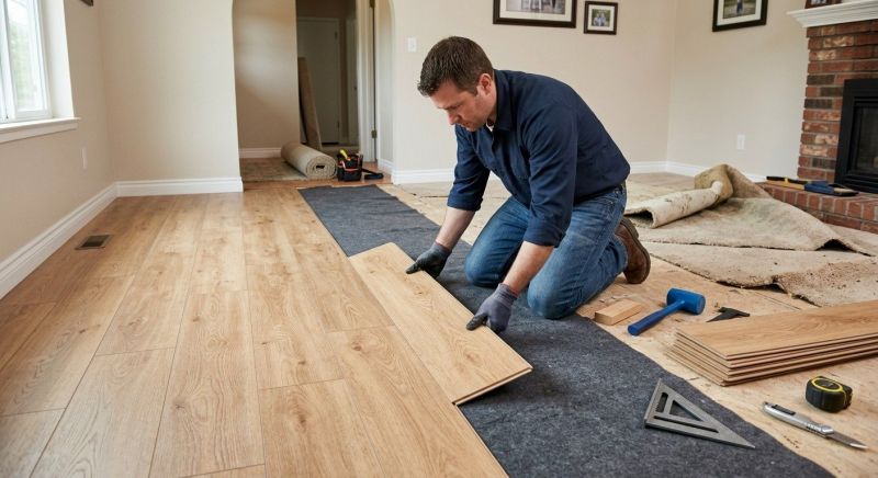 Laminate Floor Remodeling in Palm Coast, FL