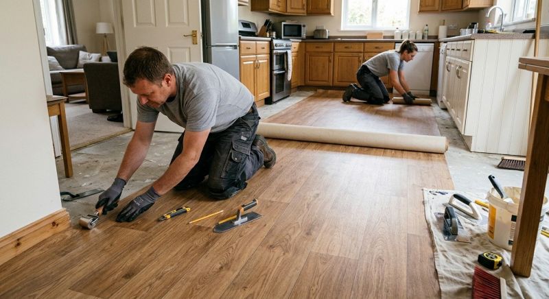 Linoleum Floor Installation in Palm Coast, FL