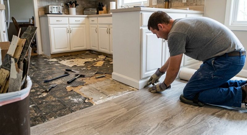 Linoleum Floor Installation in Satsuma, FL
