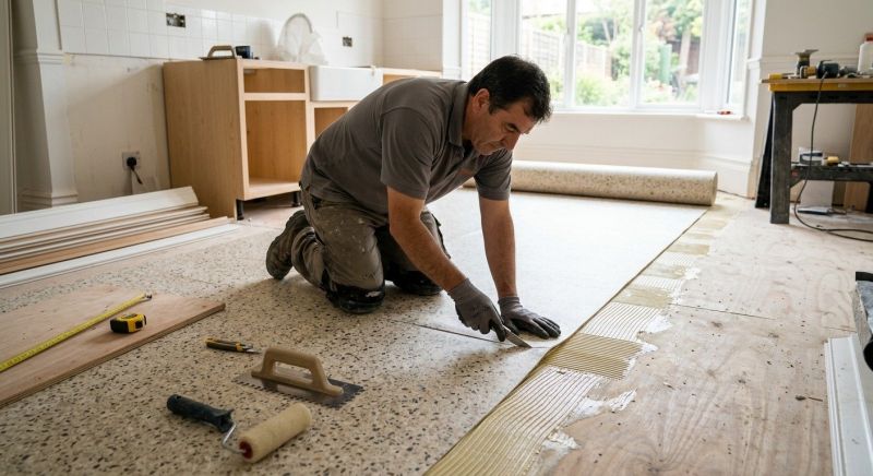 Linoleum Floor Installation in Volusia County, FL