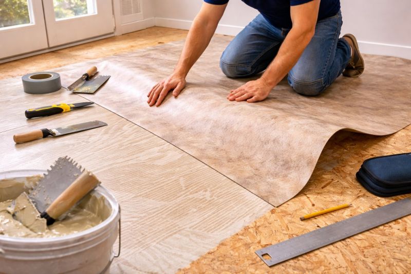 Sheet Vinyl Installation in Volusia County, FL